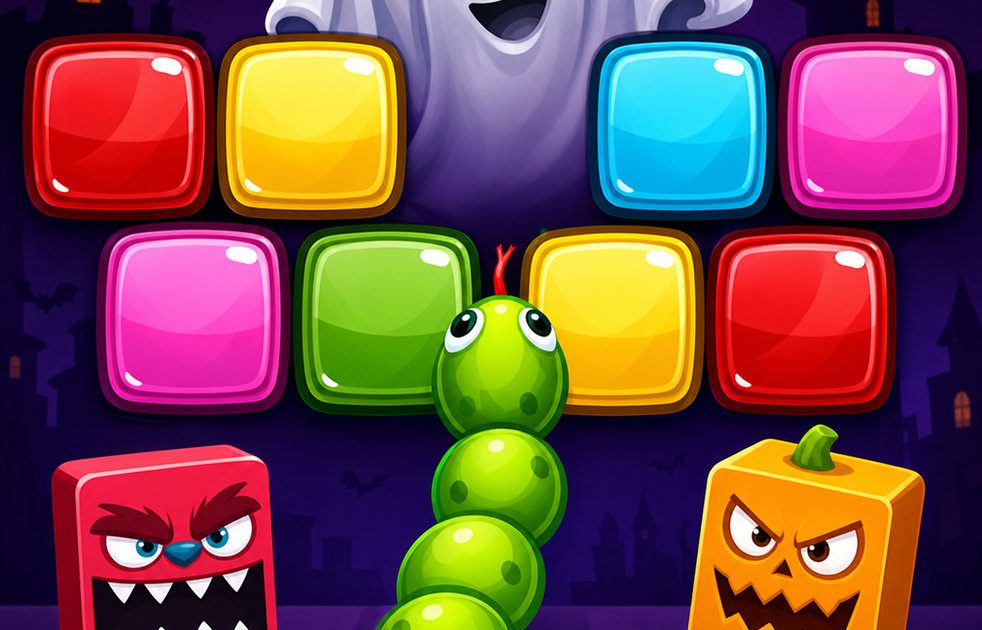 Halloween Snake and Blocks