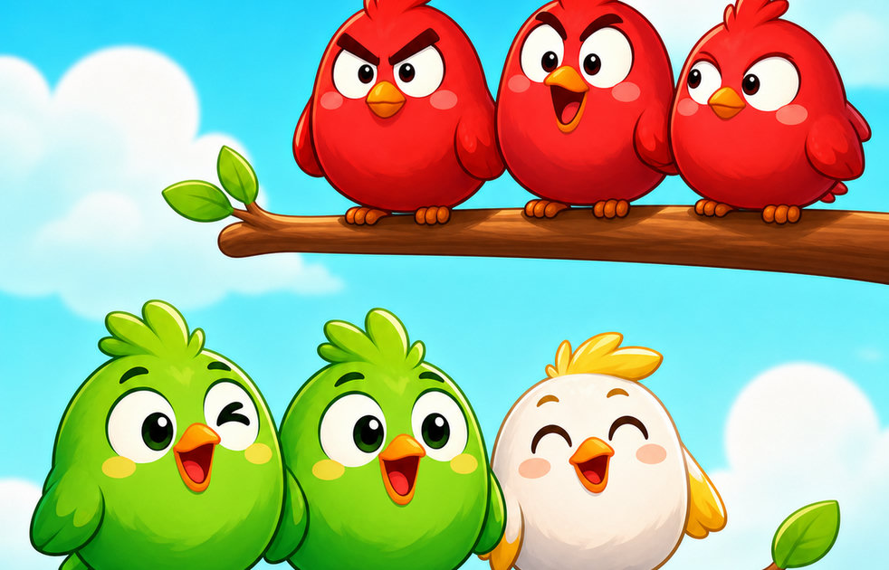 Bird Sort Puzzle