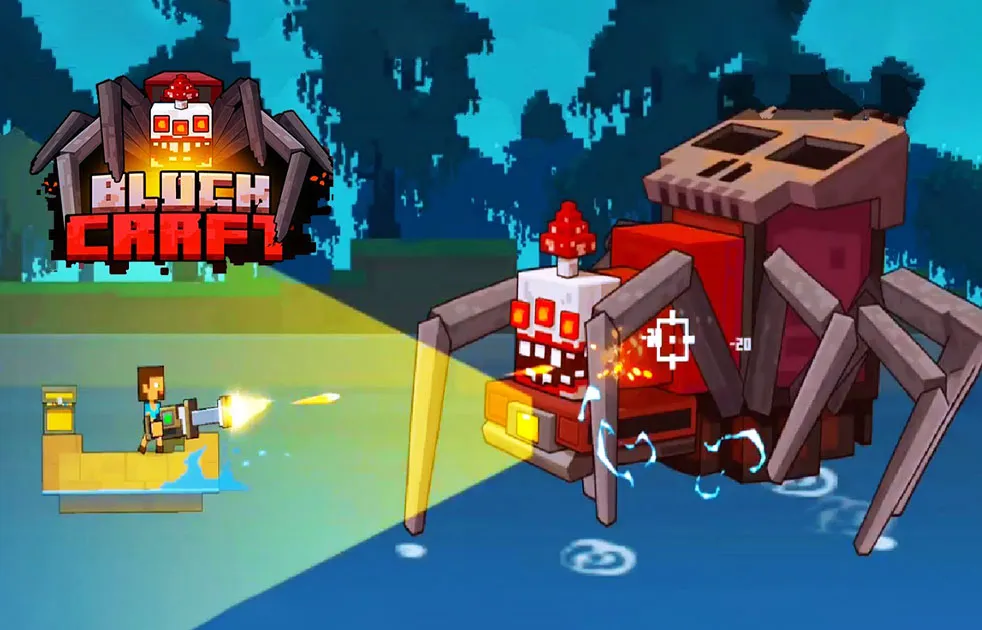 Block Craft: Monster Shooter