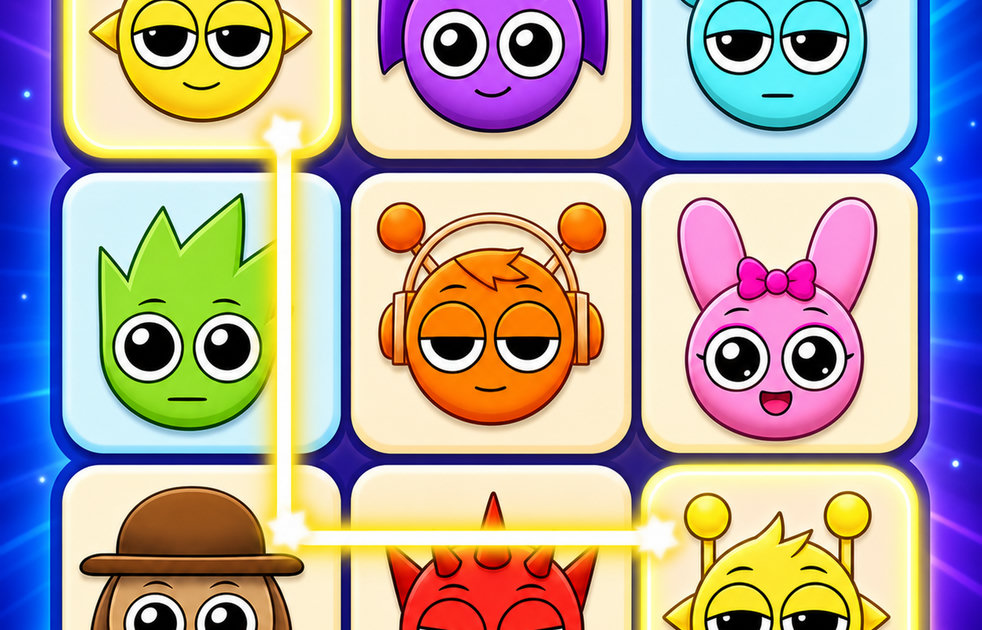 Connect Animal: Sprunki