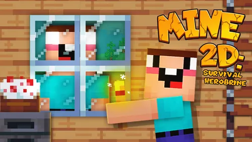 Mine 2D: Survival Herobrine